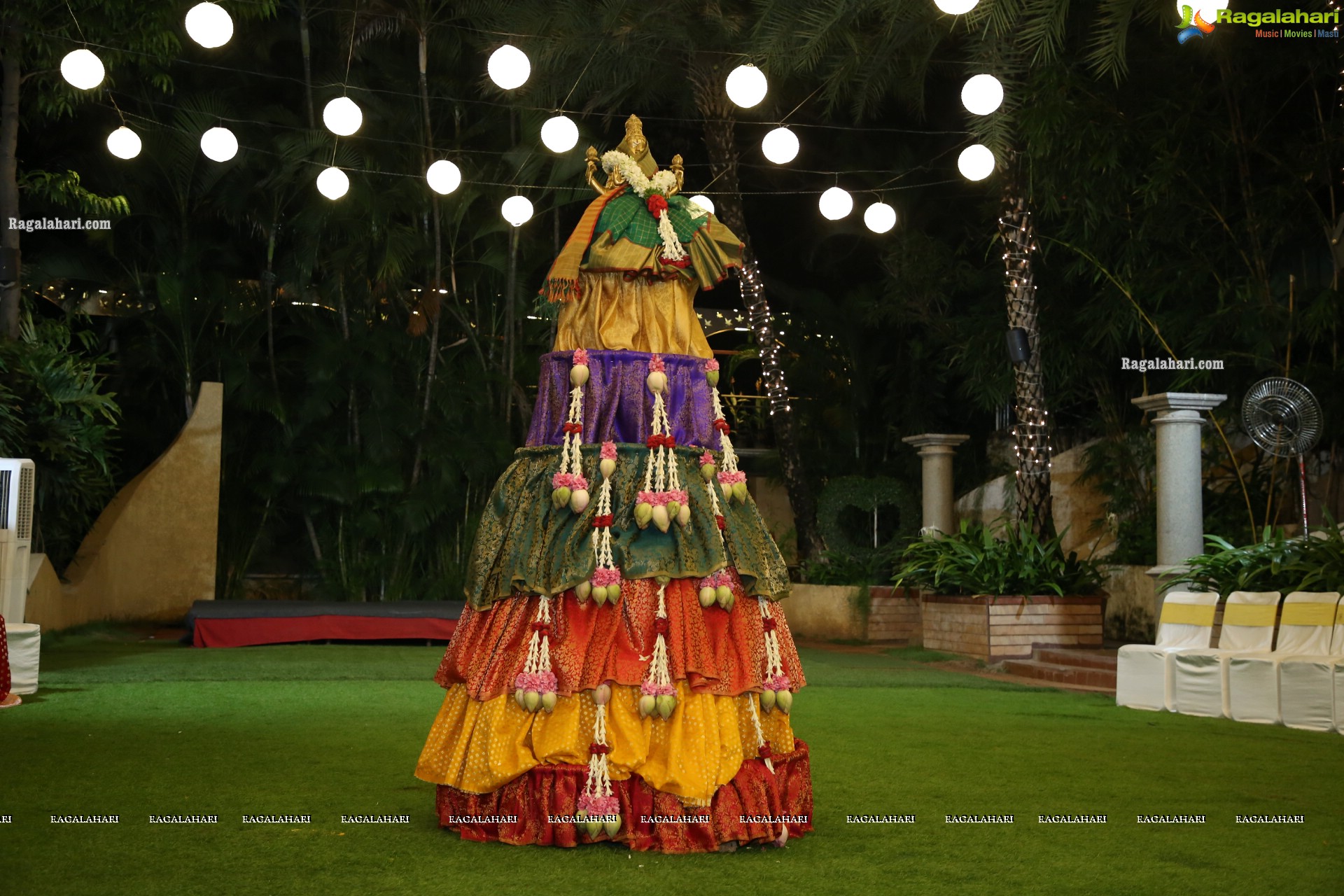 Shriya's Bathukamma Celebrations at Our Place, Hyderabad