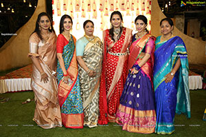 Shriya's Bathukamma Celebrations