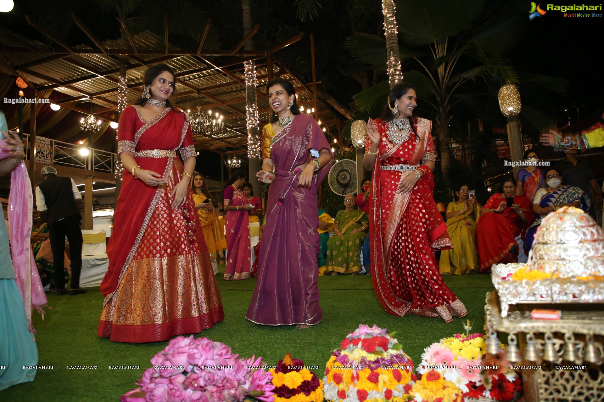 Shriya's Bathukamma Celebrations at Our Place, Hyderabad