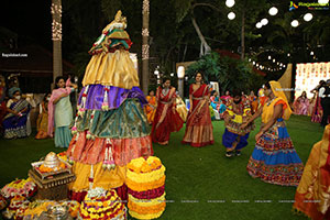 Shriya's Bathukamma Celebrations