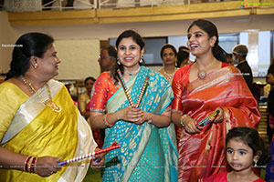 Shriya's Bathukamma Celebrations