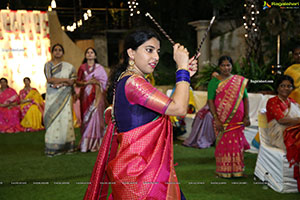 Shriya's Bathukamma Celebrations