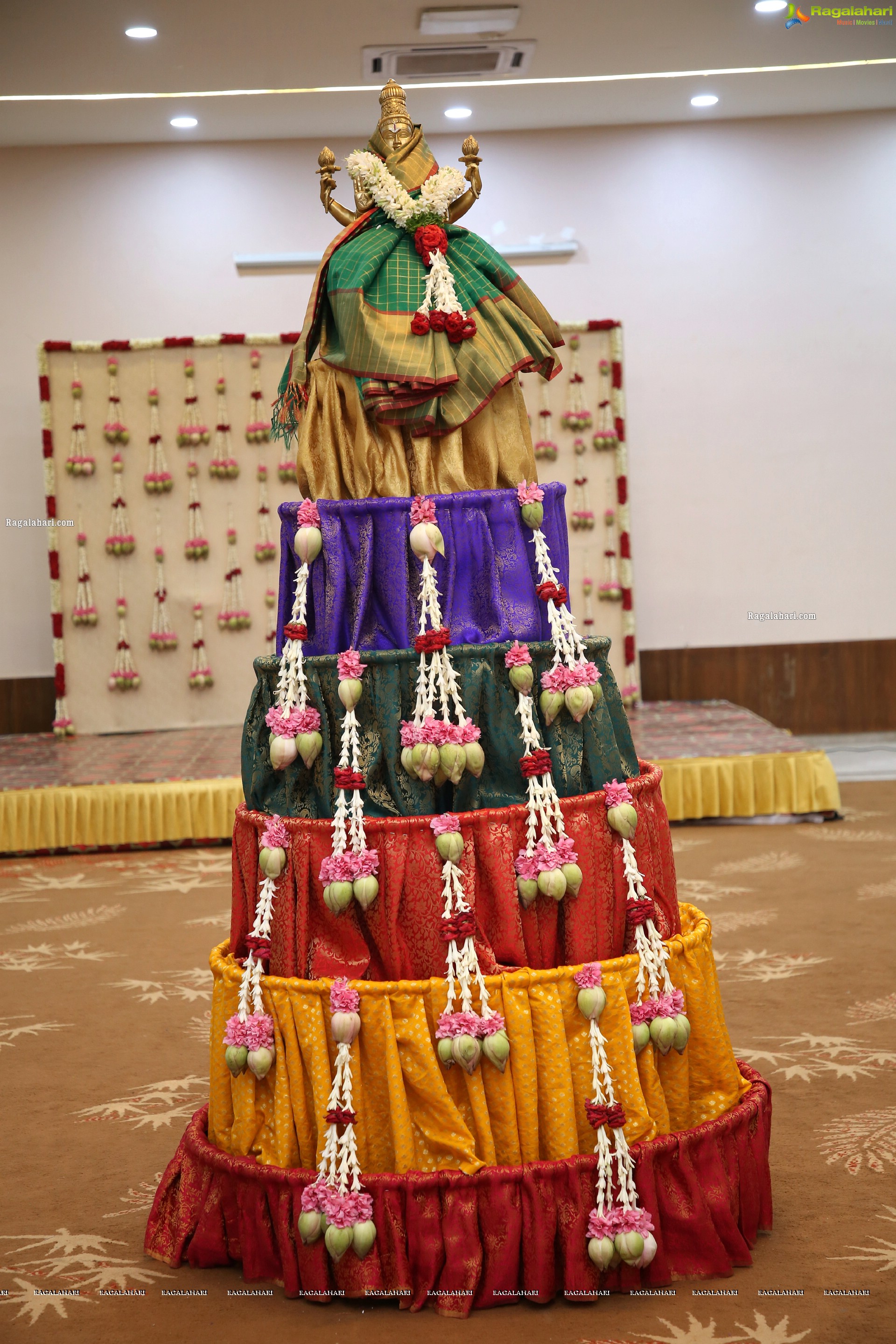 Shriya's Bathukamma Celebrations at Our Place, Hyderabad