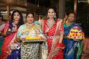 Shriya's Bathukamma Celebrations