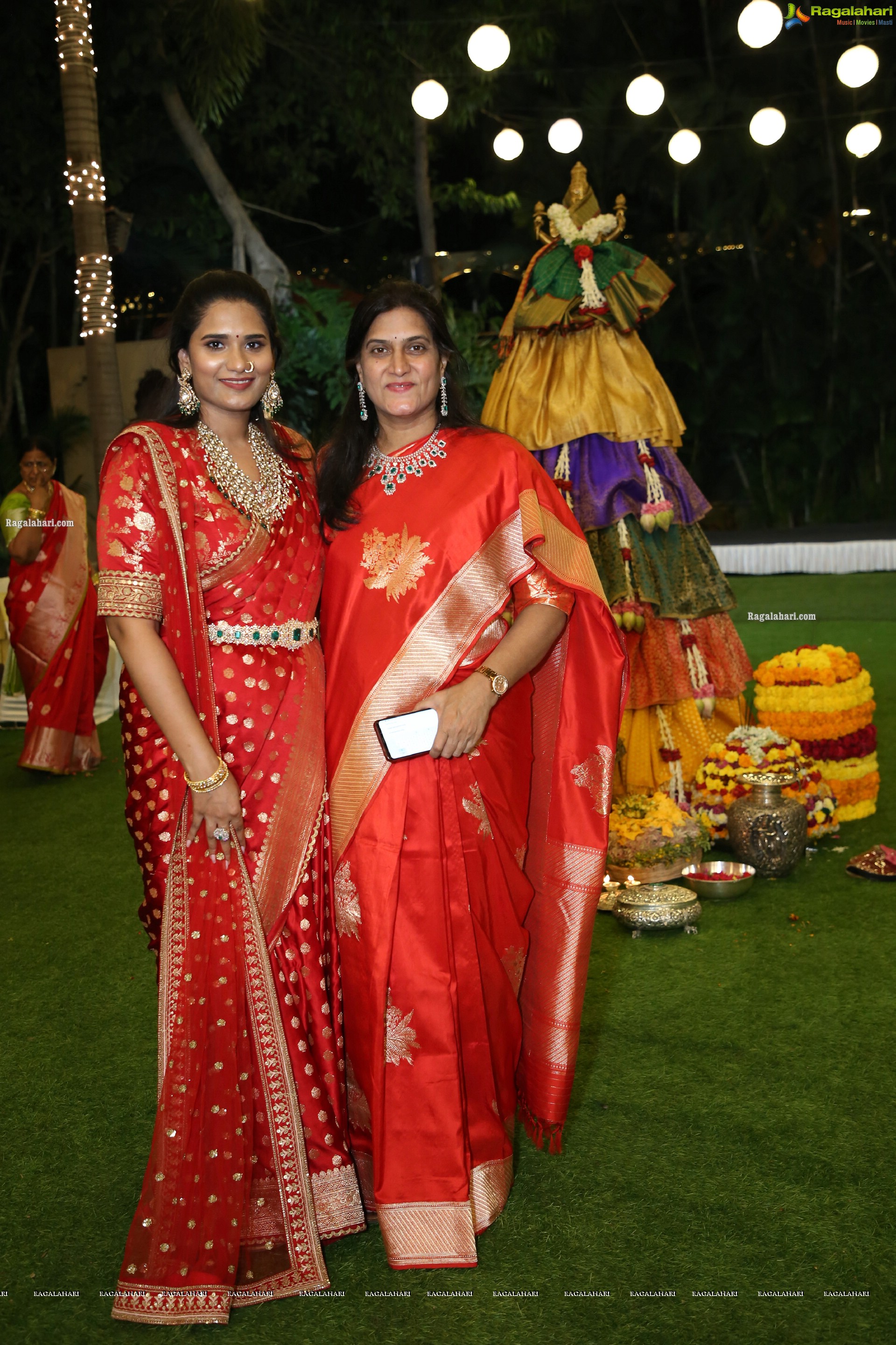 Shriya's Bathukamma Celebrations at Our Place, Hyderabad