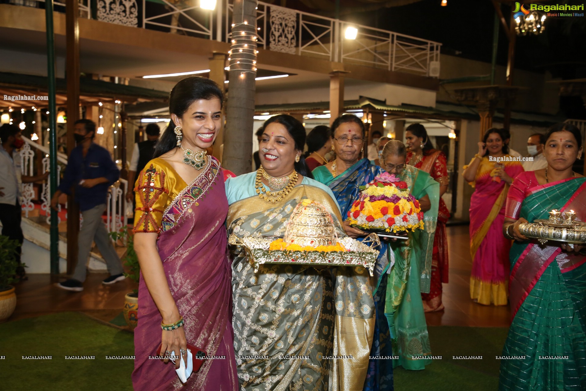 Shriya's Bathukamma Celebrations at Our Place, Hyderabad