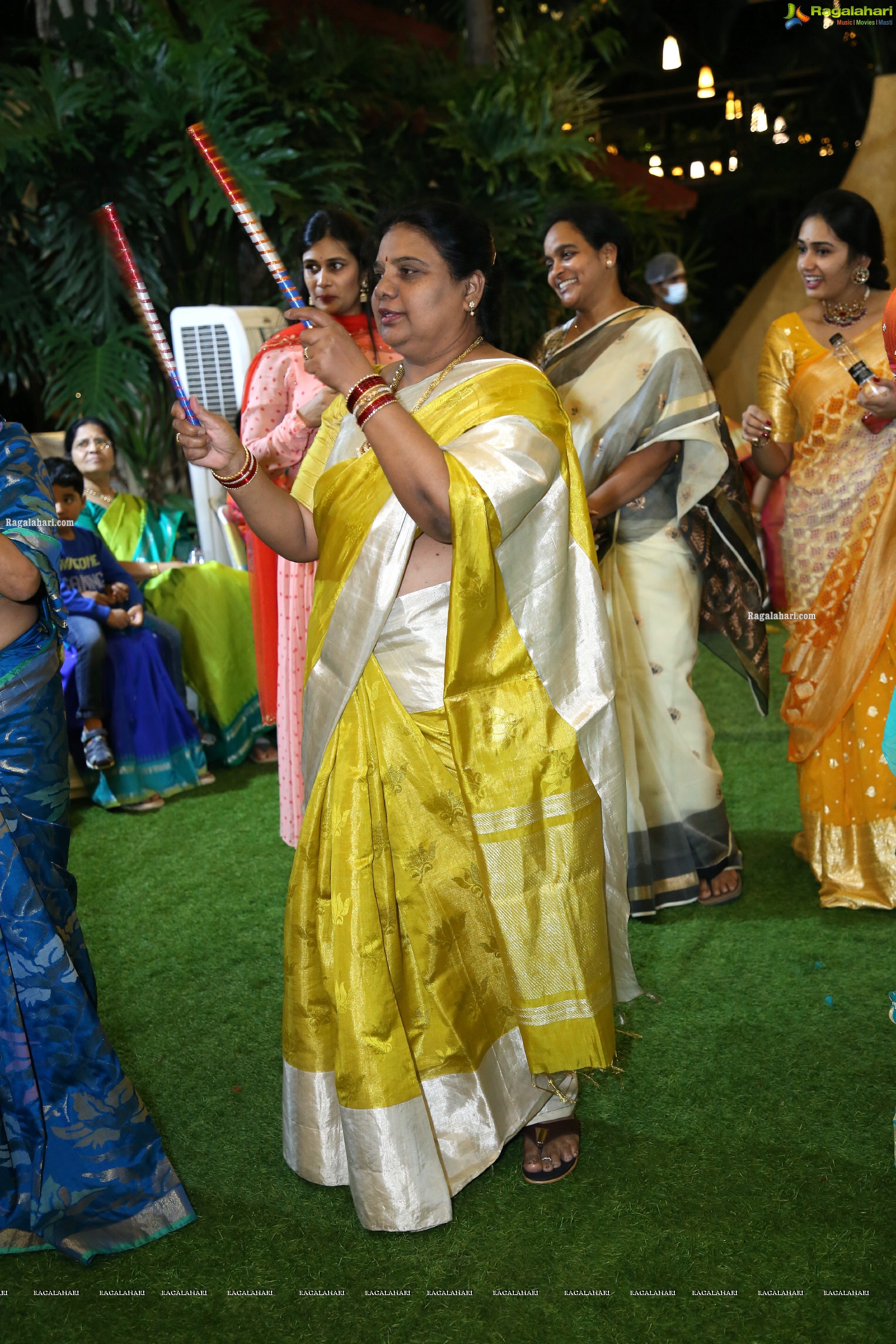 Shriya's Bathukamma Celebrations at Our Place, Hyderabad