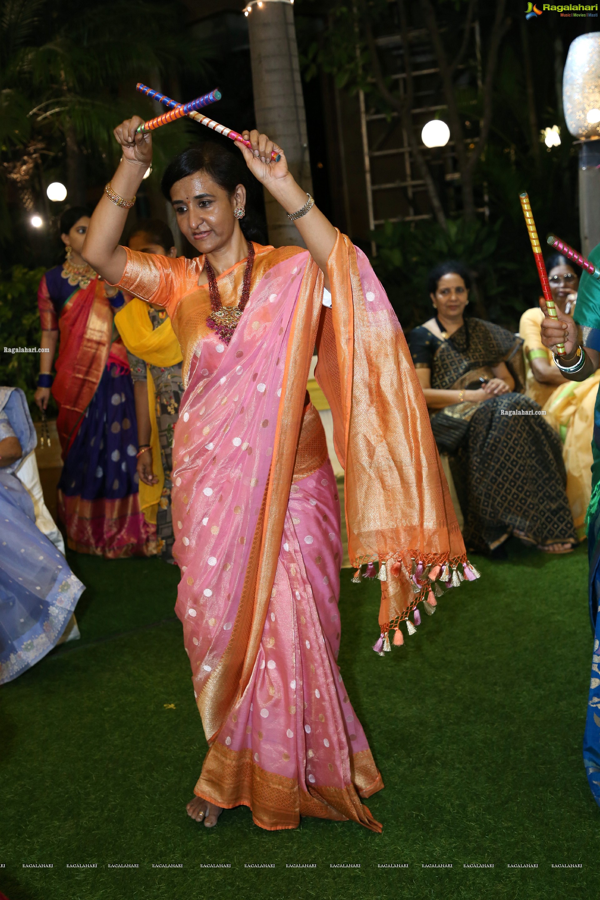 Shriya's Bathukamma Celebrations at Our Place, Hyderabad