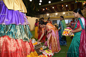 Shriya's Bathukamma Celebrations