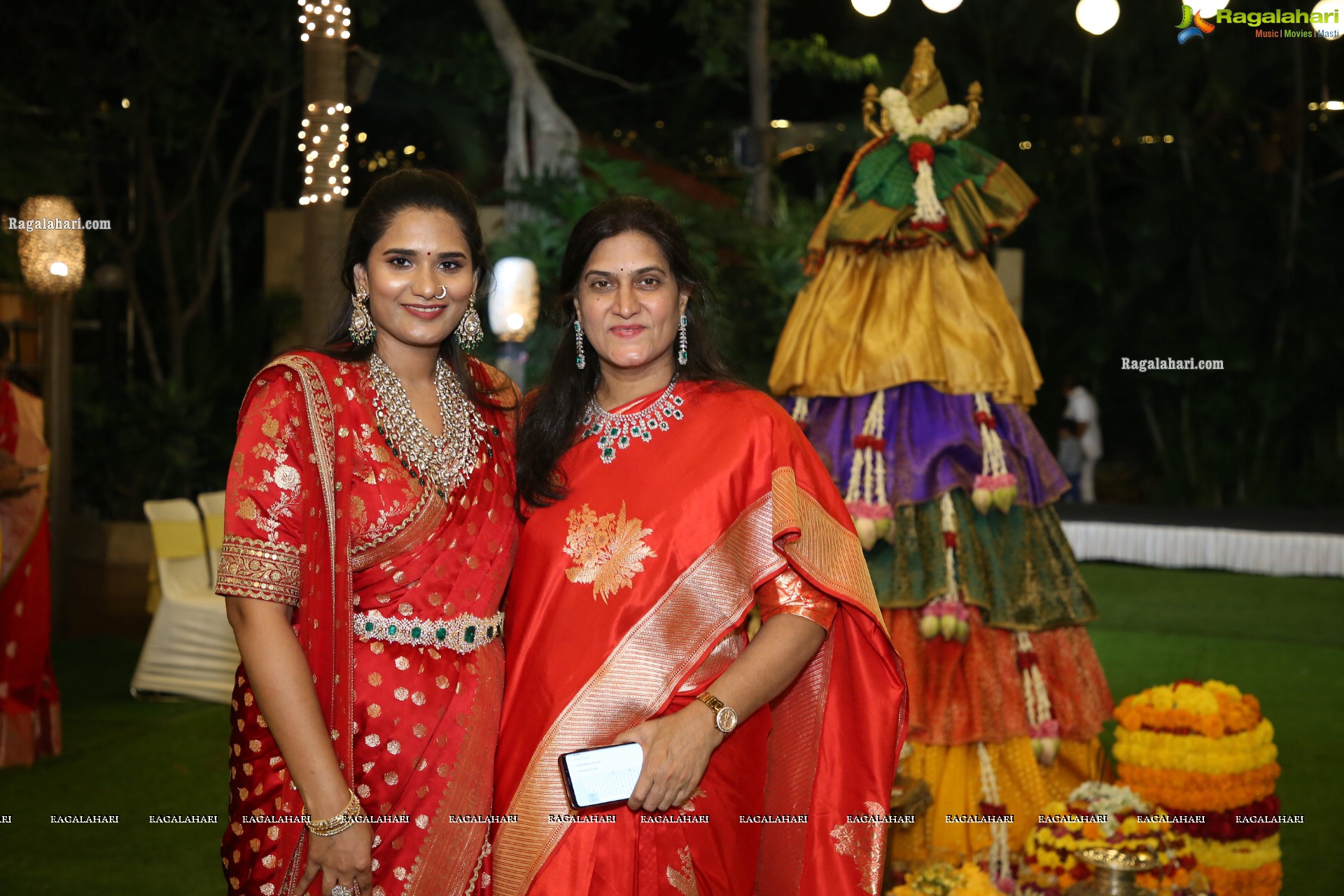 Shriya's Bathukamma Celebrations at Our Place, Hyderabad