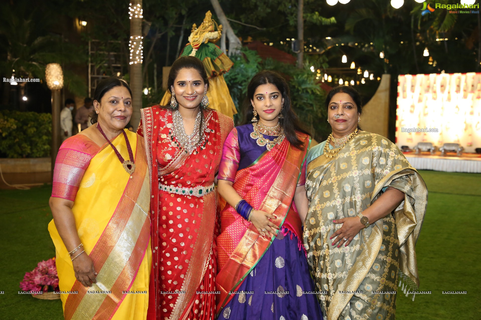 Shriya's Bathukamma Celebrations at Our Place, Hyderabad