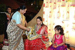 Shriya's Bathukamma Celebrations