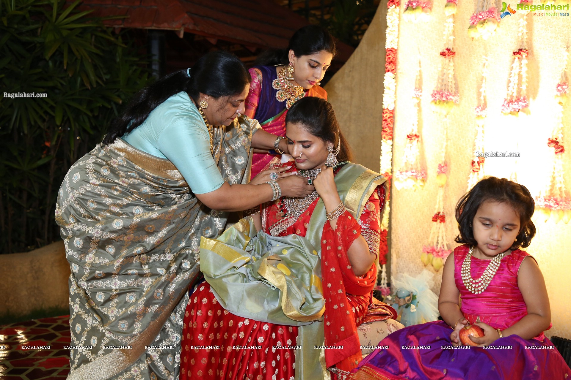 Shriya's Bathukamma Celebrations at Our Place, Hyderabad