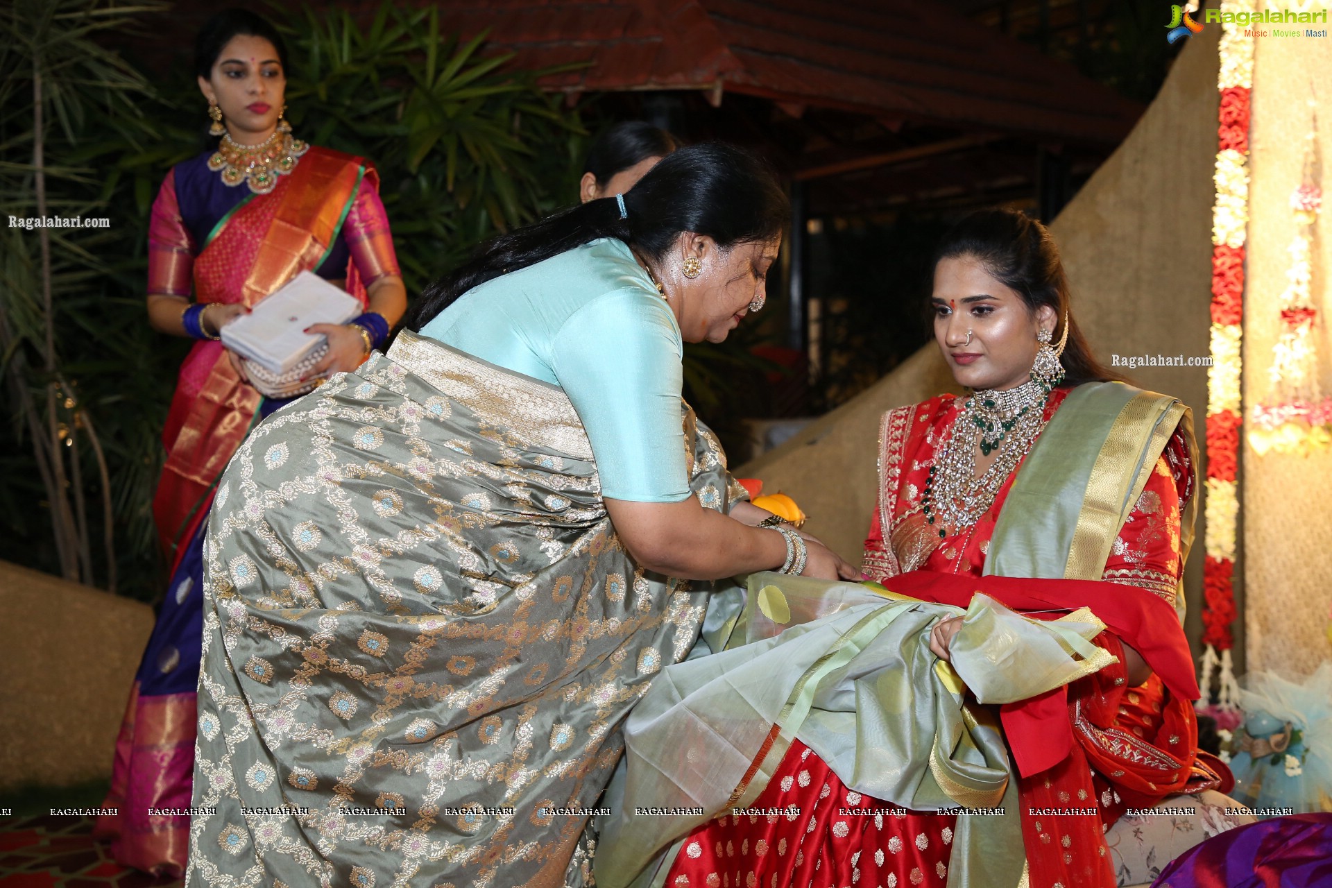 Shriya's Bathukamma Celebrations at Our Place, Hyderabad