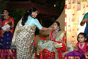 Shriya's Bathukamma Celebrations