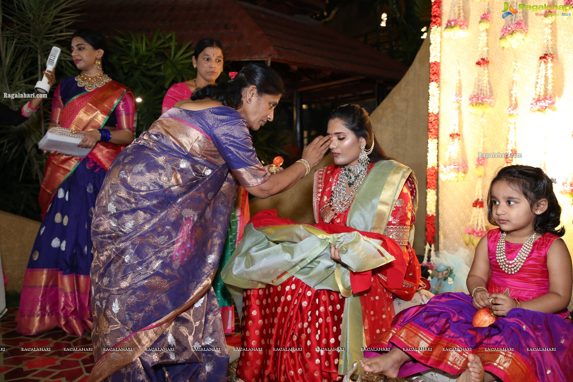 Shriya's Bathukamma Celebrations at Our Place, Hyderabad