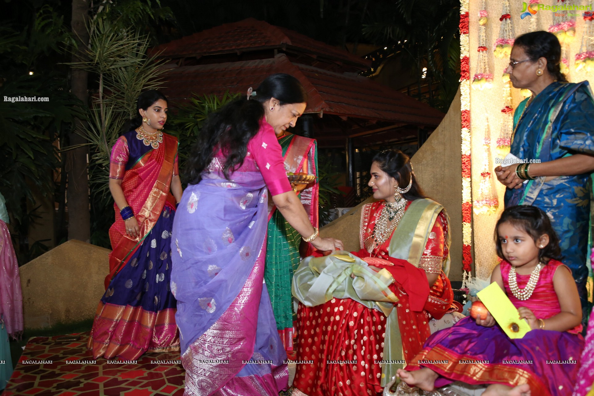 Shriya's Bathukamma Celebrations at Our Place, Hyderabad