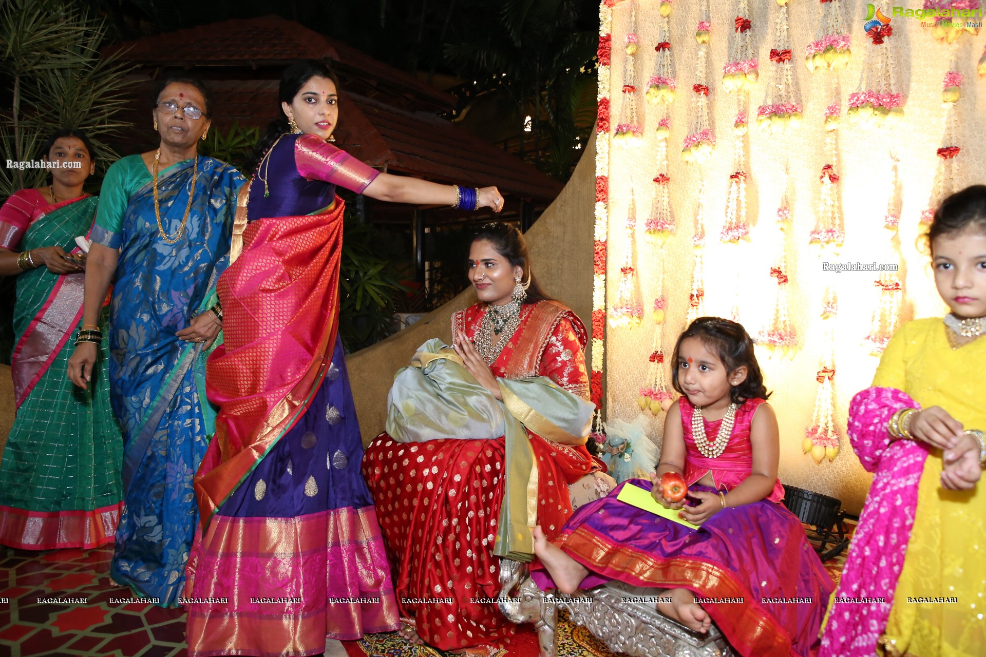 Shriya's Bathukamma Celebrations at Our Place, Hyderabad