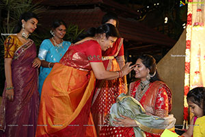 Shriya's Bathukamma Celebrations