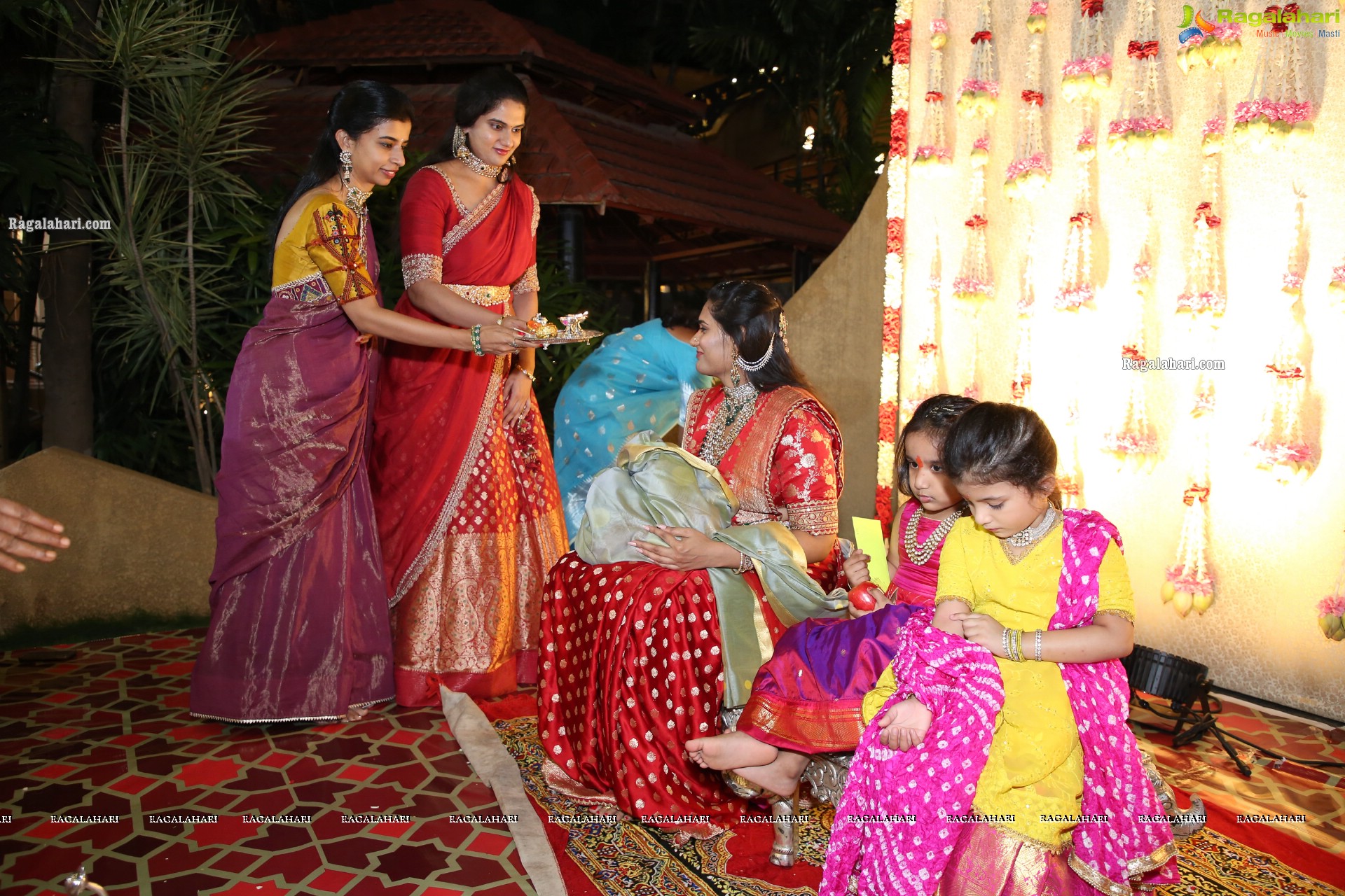 Shriya's Bathukamma Celebrations at Our Place, Hyderabad