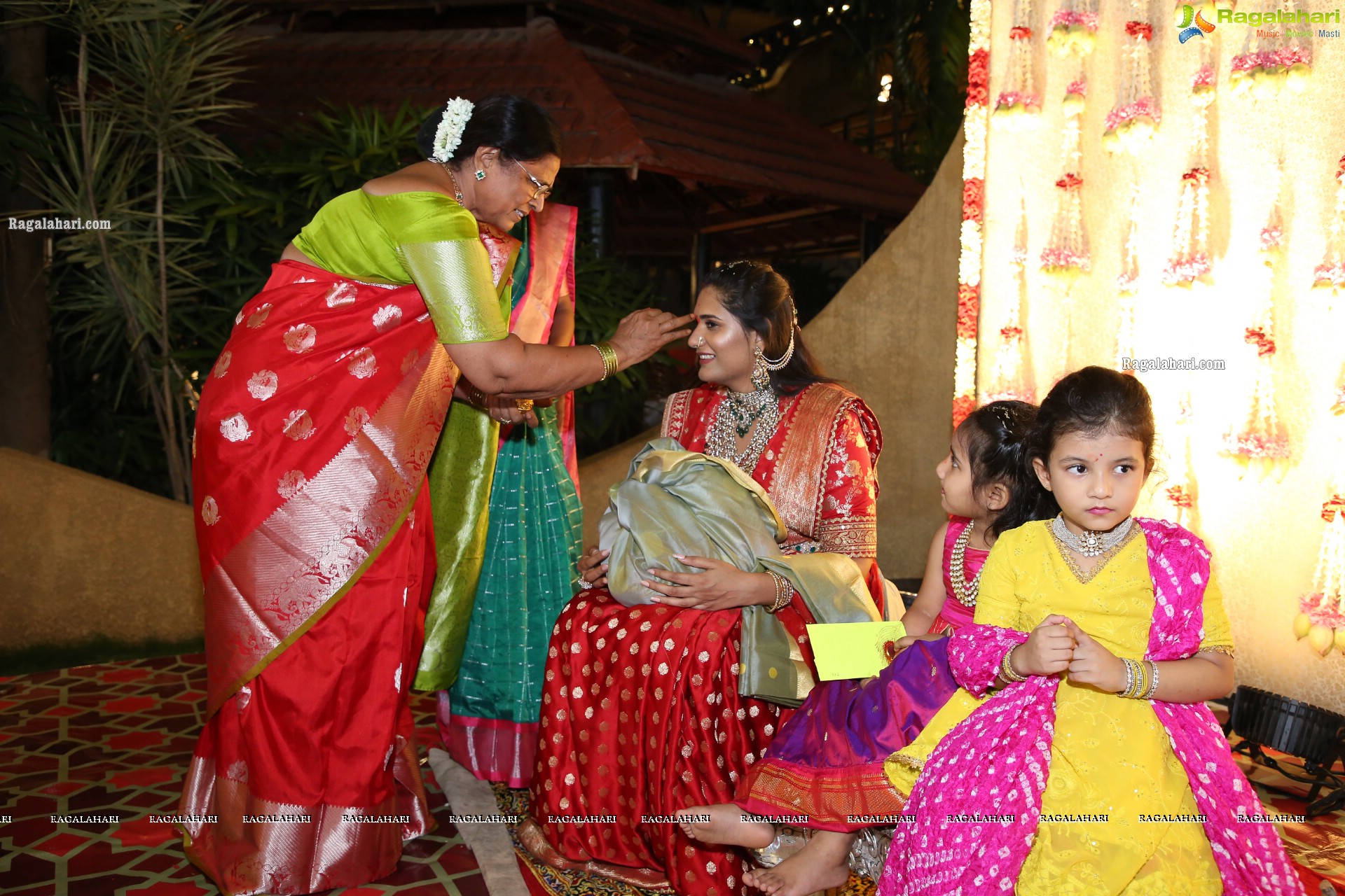 Shriya's Bathukamma Celebrations at Our Place, Hyderabad