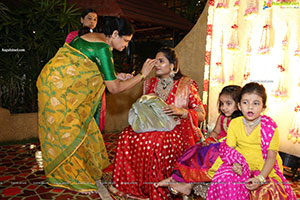 Shriya's Bathukamma Celebrations