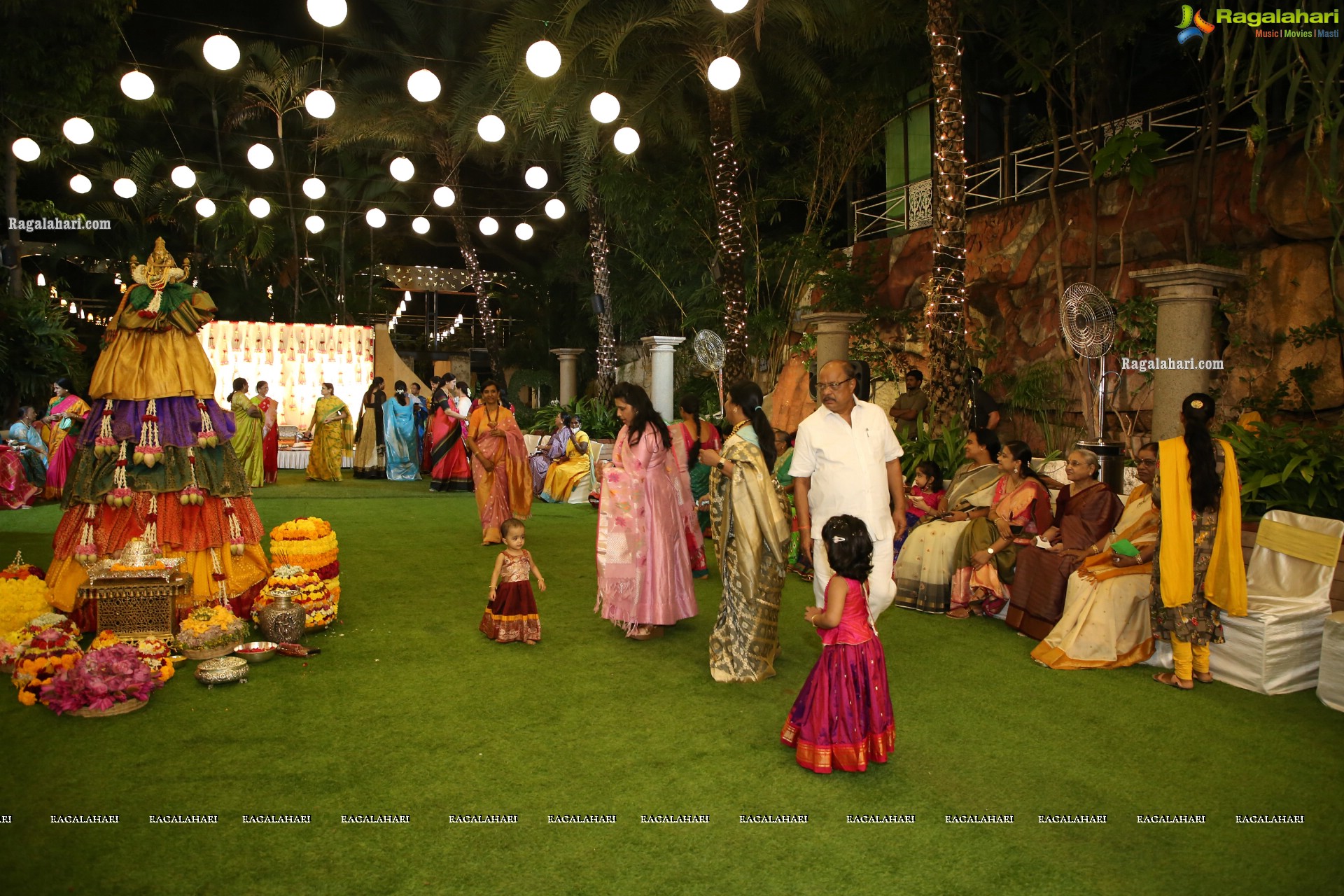 Shriya's Bathukamma Celebrations at Our Place, Hyderabad