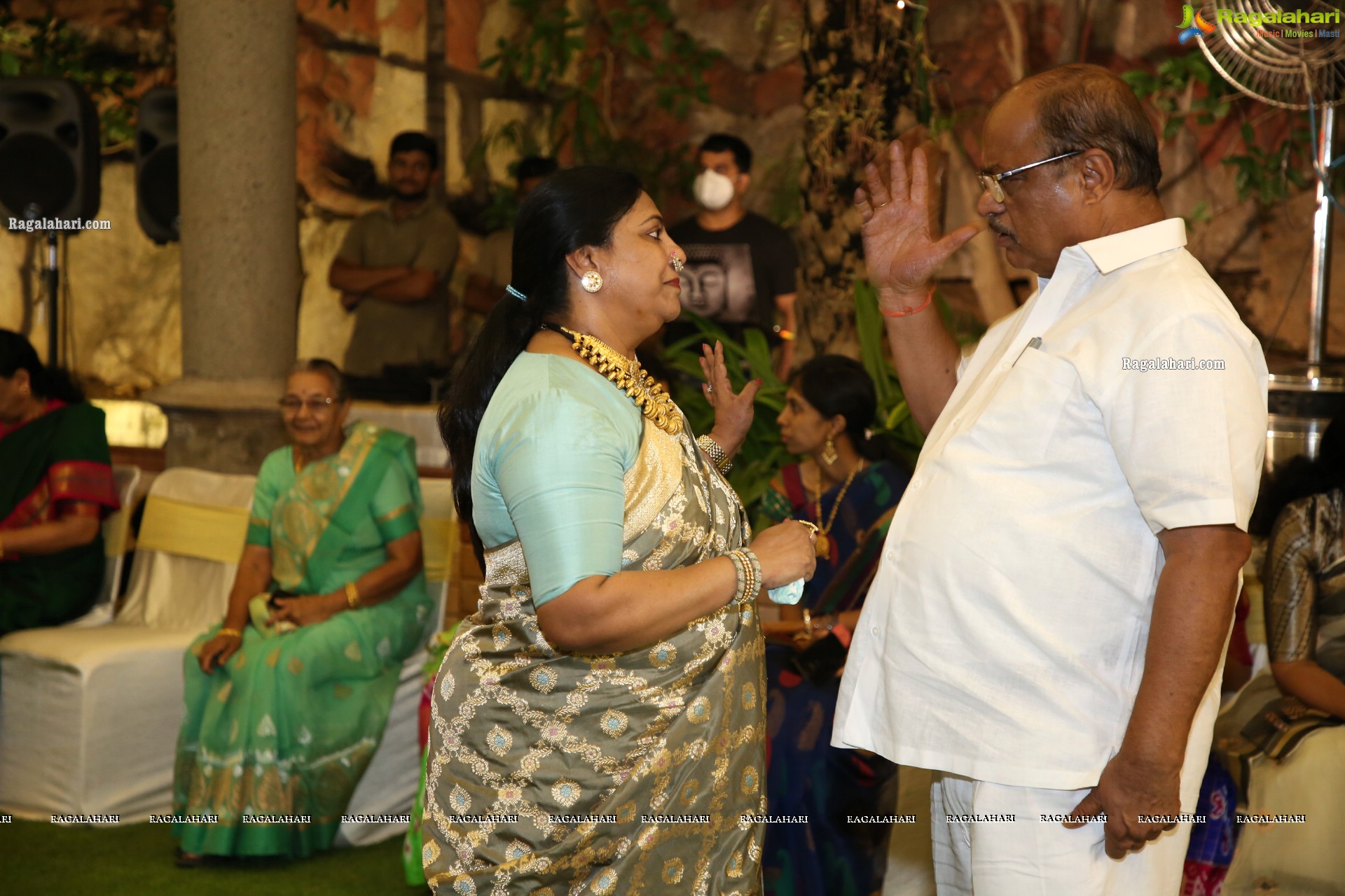 Shriya's Bathukamma Celebrations at Our Place, Hyderabad