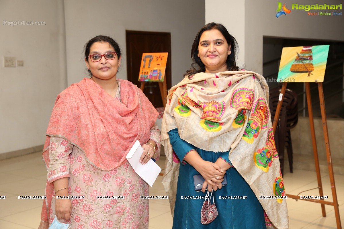 State Gallery of Art Bathukamma Painting Exhibition & Celebrations