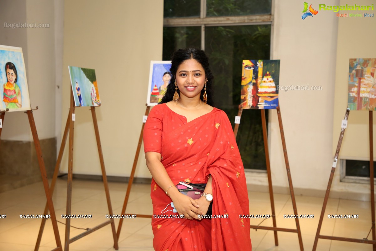 State Gallery of Art Bathukamma Painting Exhibition & Celebrations