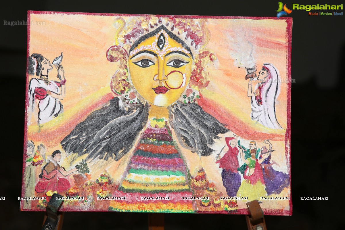 State Gallery of Art Bathukamma Painting Exhibition & Celebrations