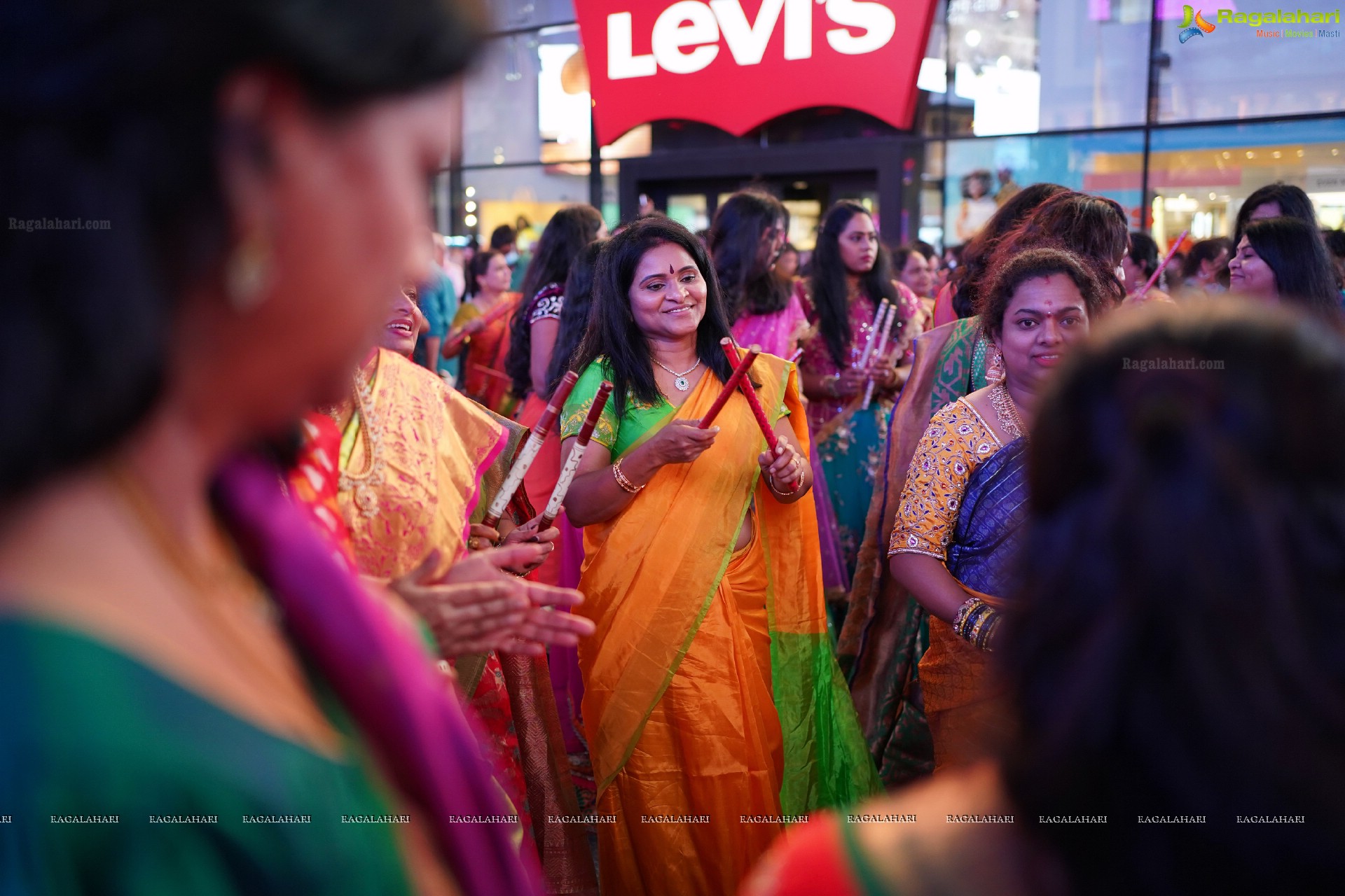 TANA Bathukamma Celebrations at New York Times Square