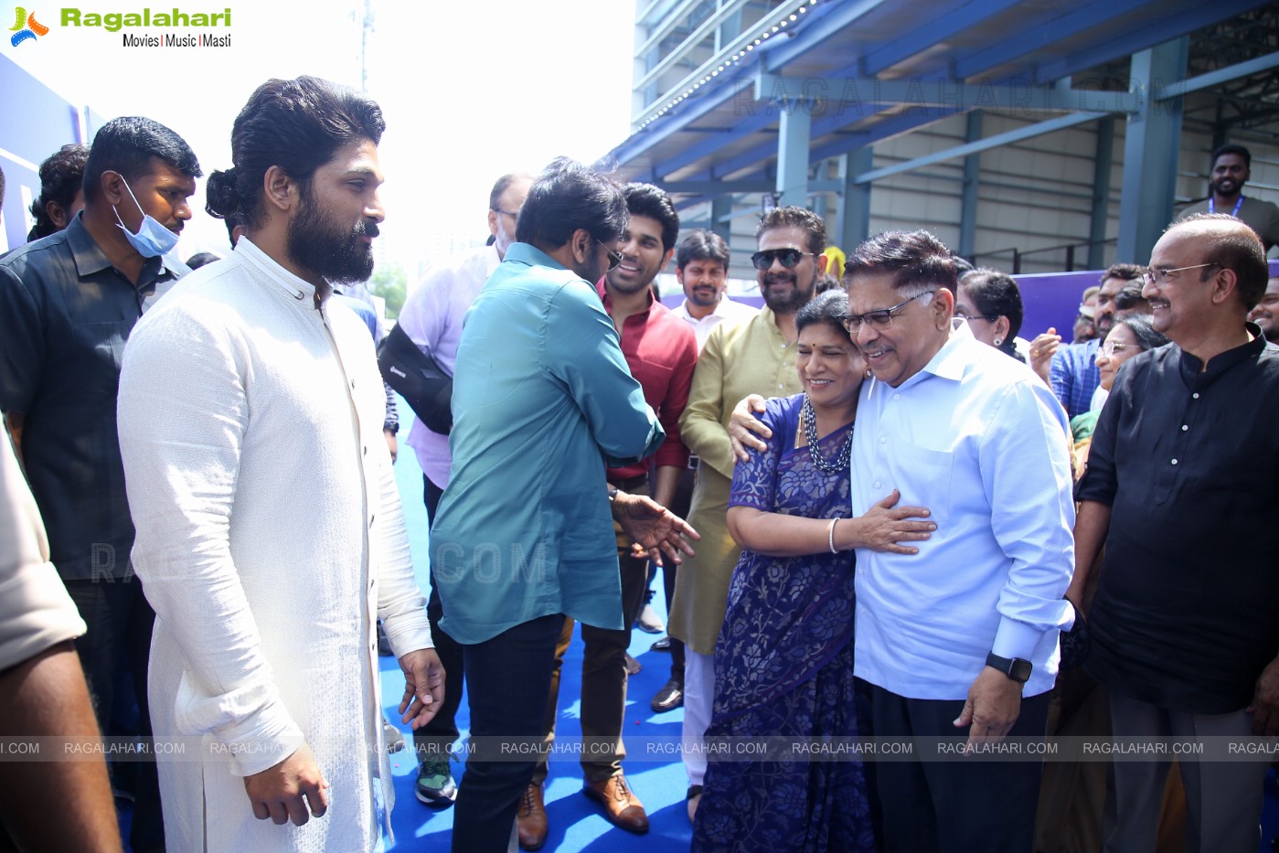 Chiranjeevi Inaugurates Allu Studios in Kokapet, Hyderabad