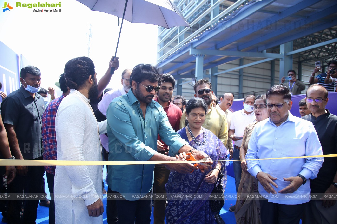 Chiranjeevi Inaugurates Allu Studios in Kokapet, Hyderabad