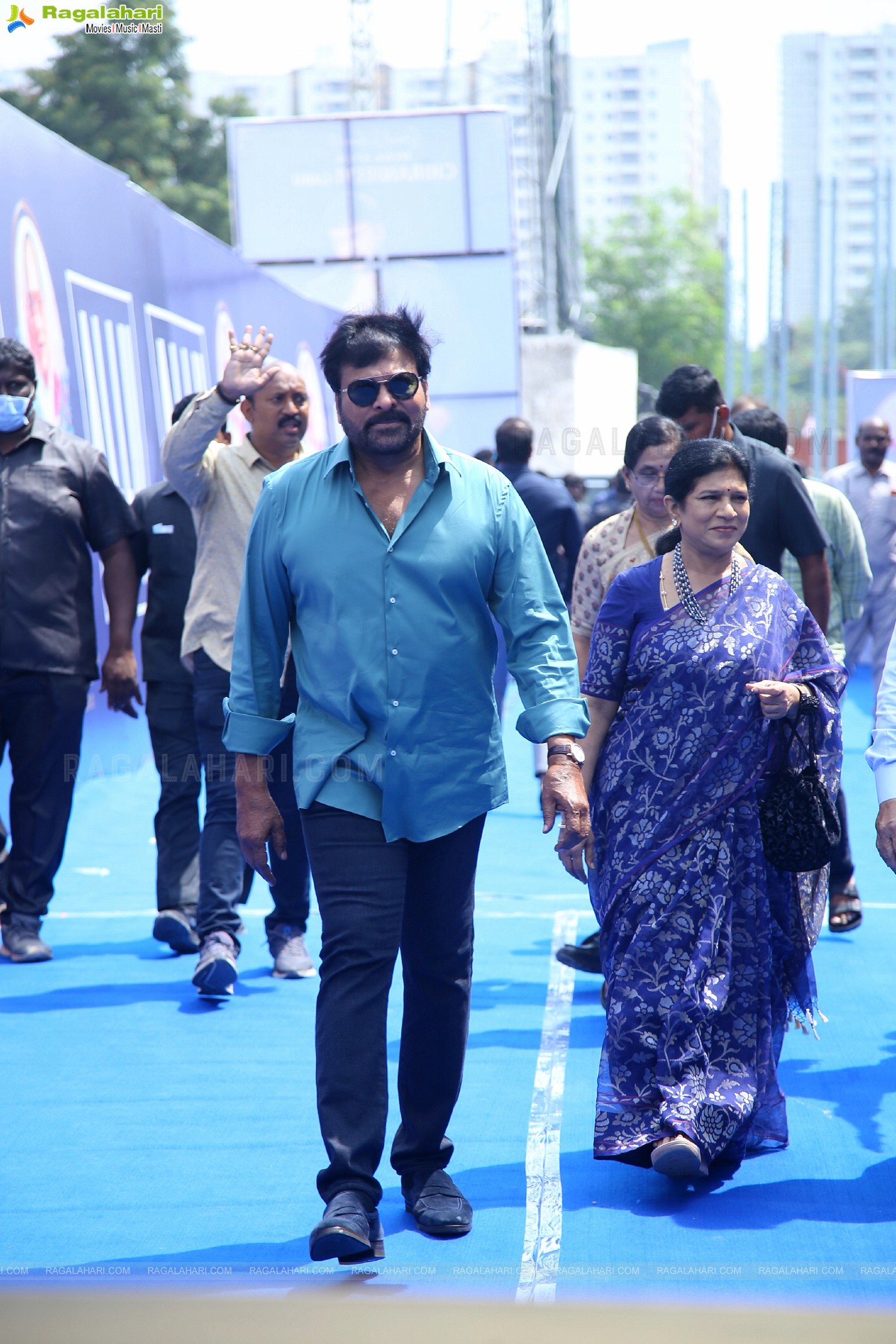 Chiranjeevi Inaugurates Allu Studios in Kokapet, Hyderabad