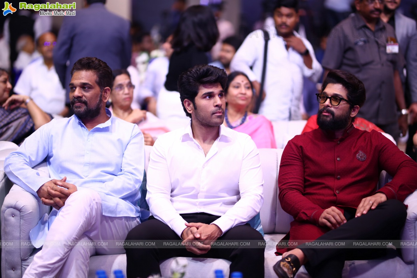 Allu Arjun, Ram Charan and Chiranjeevi Launch Book on Allu Ramalingaiah