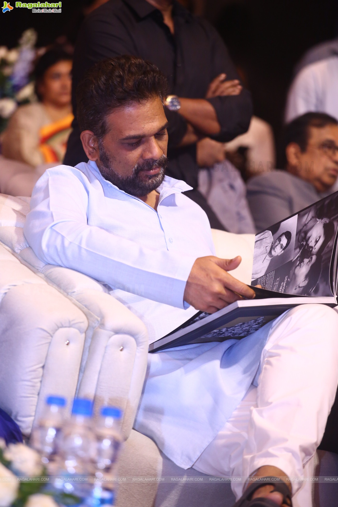 Allu Arjun, Ram Charan and Chiranjeevi Launch Book on Allu Ramalingaiah