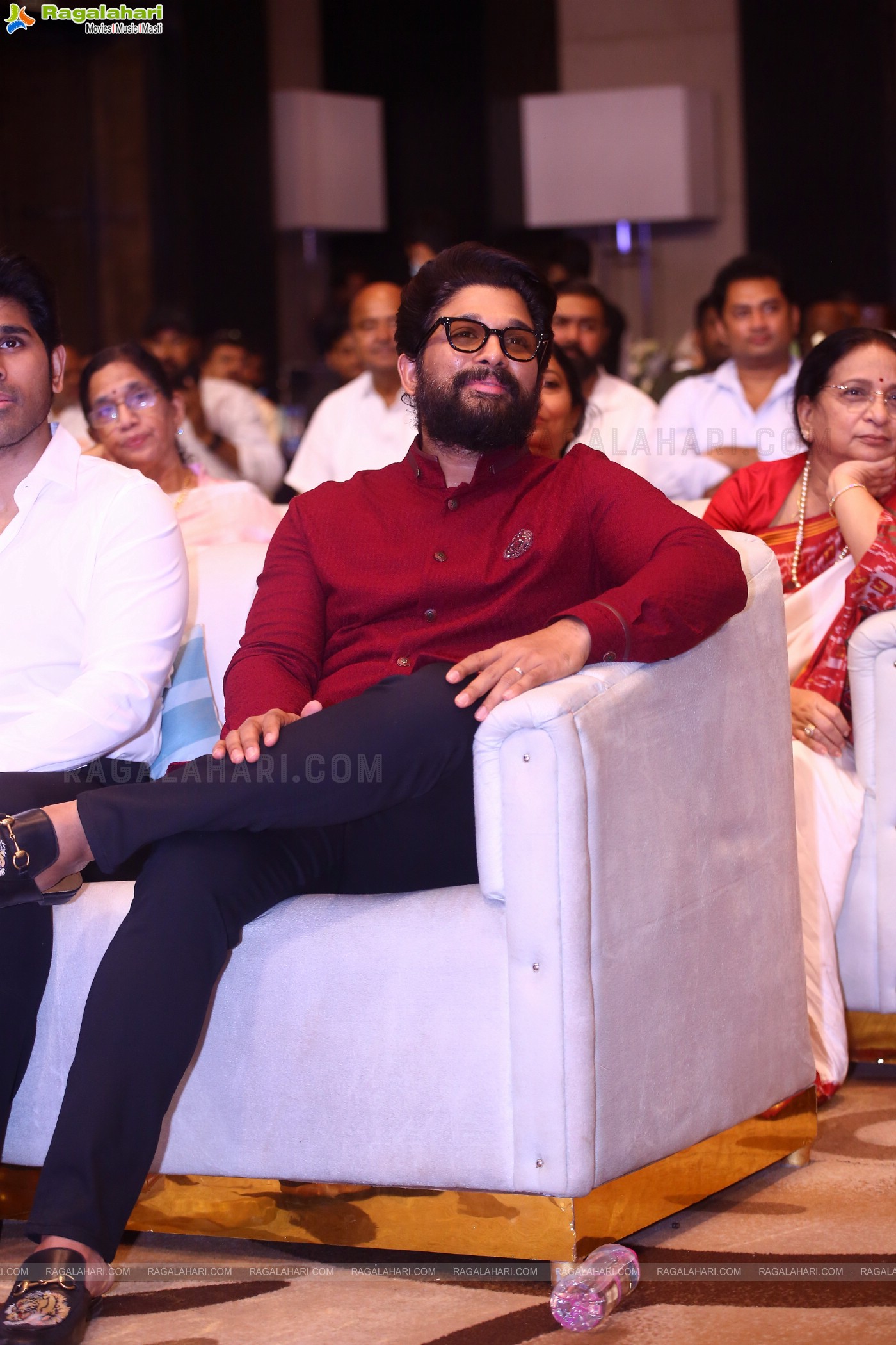 Allu Arjun, Ram Charan and Chiranjeevi Launch Book on Allu Ramalingaiah