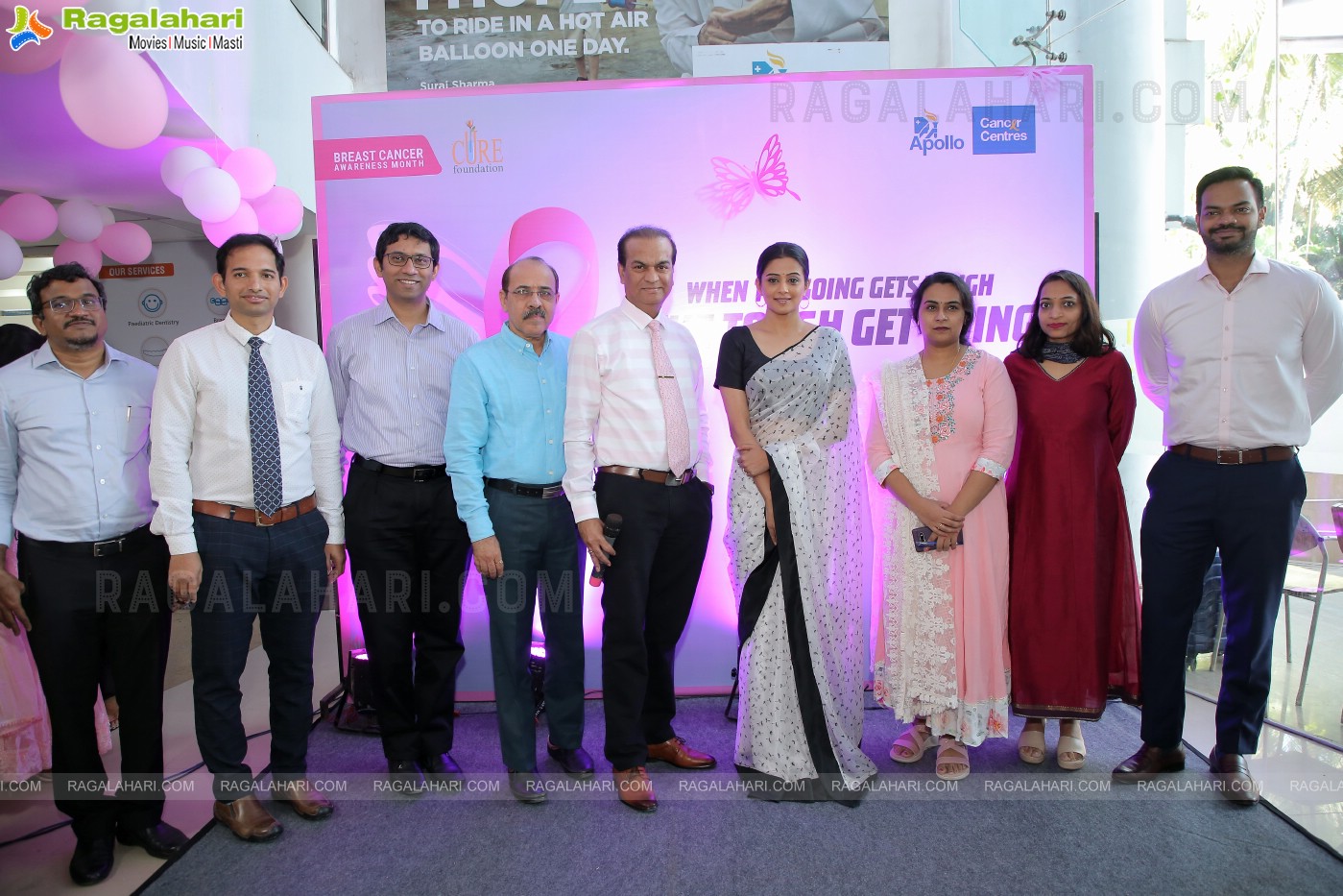 Priyamani Launches Breast Cancer Screening Initiative of Apollo Cancer Institutes