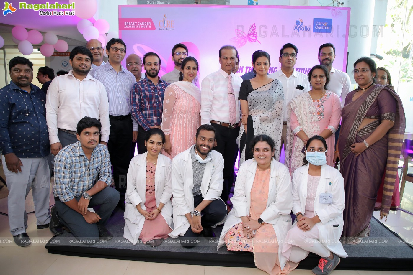 Priyamani Launches Breast Cancer Screening Initiative of Apollo Cancer Institutes