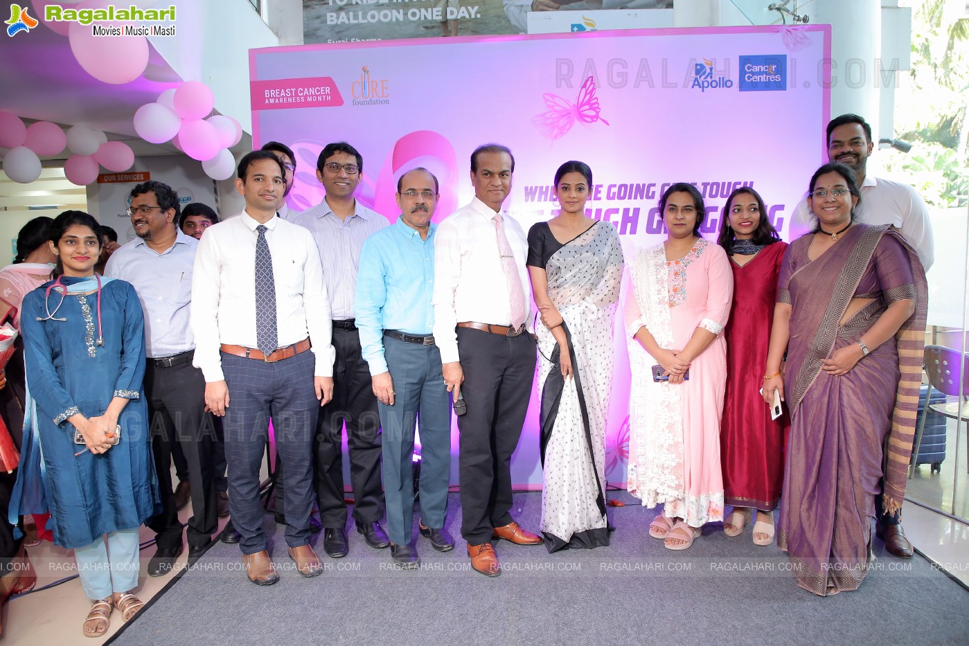 Priyamani Launches Breast Cancer Screening Initiative of Apollo Cancer Institutes