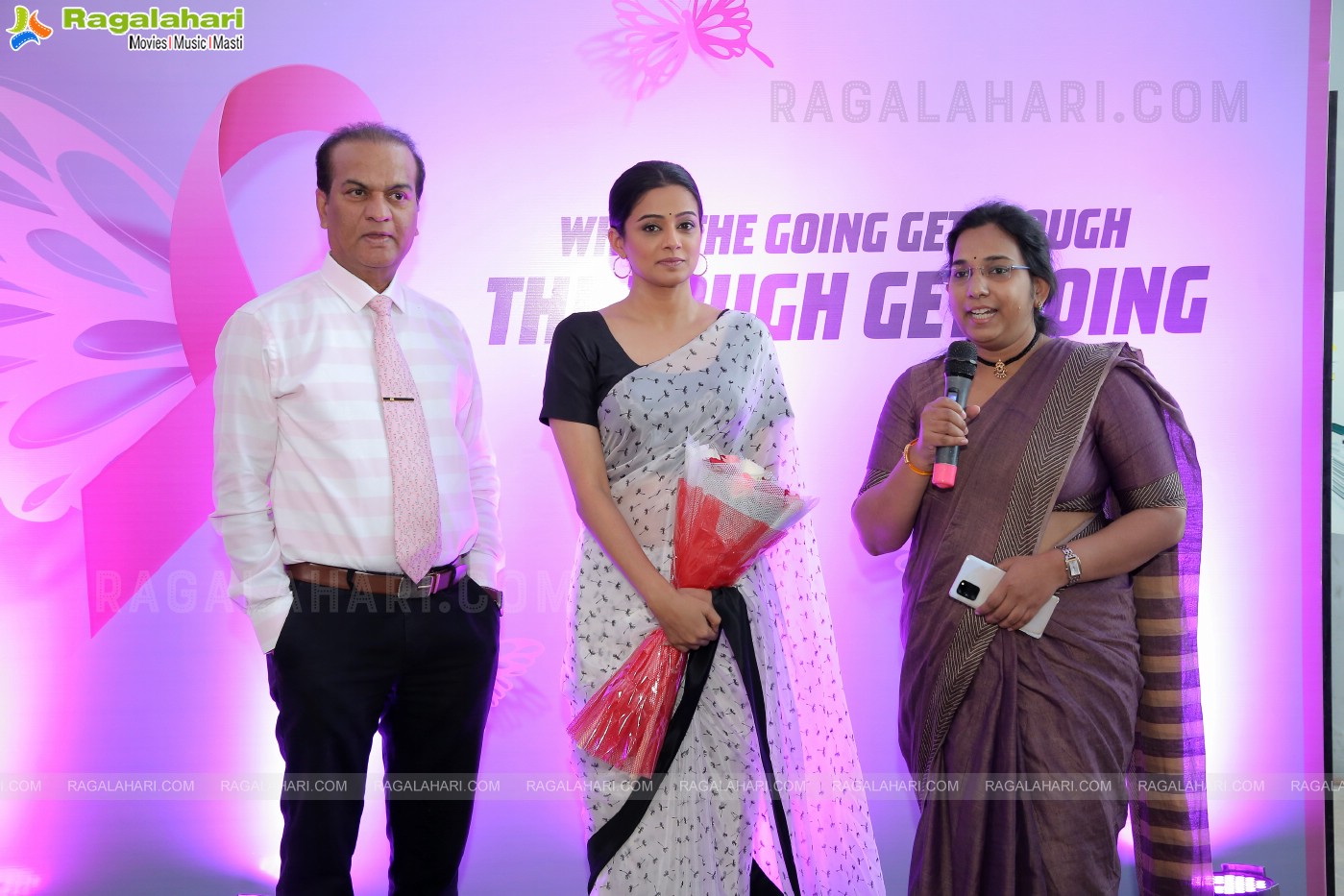 Priyamani Launches Breast Cancer Screening Initiative of Apollo Cancer Institutes