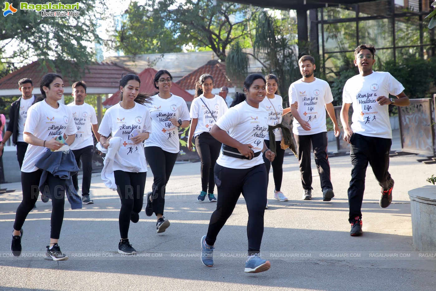 Flag Off of Run To Commemorate The Decennial Celebrations of Apollo Medical College