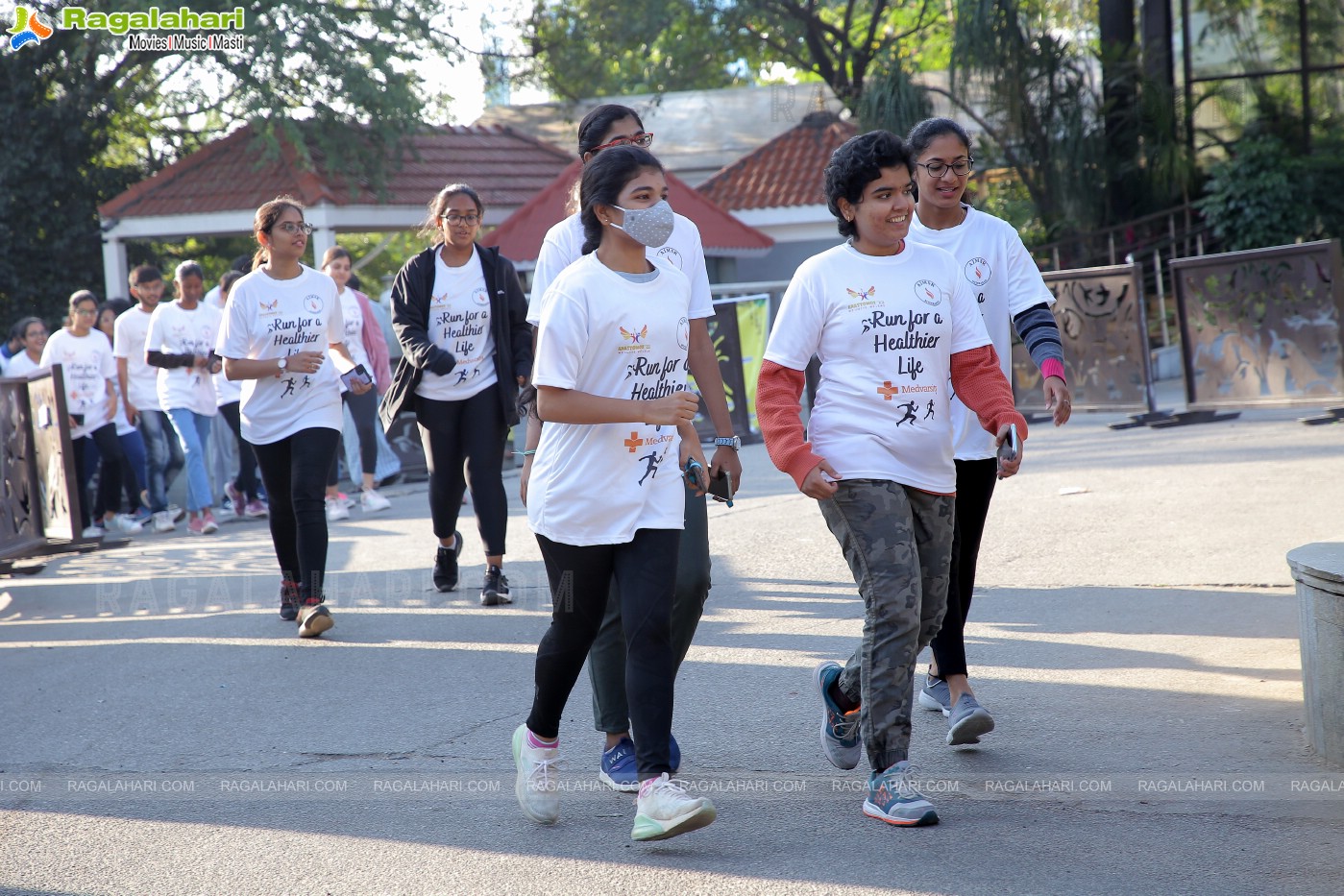 Flag Off of Run To Commemorate The Decennial Celebrations of Apollo Medical College