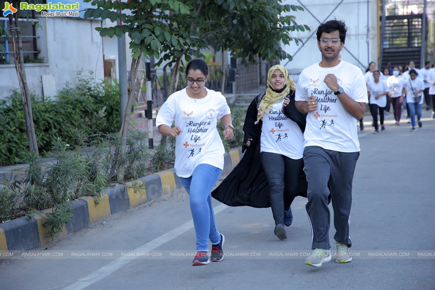 Flag Off of Run To Commemorate The Decennial Celebrations of Apollo Medical College