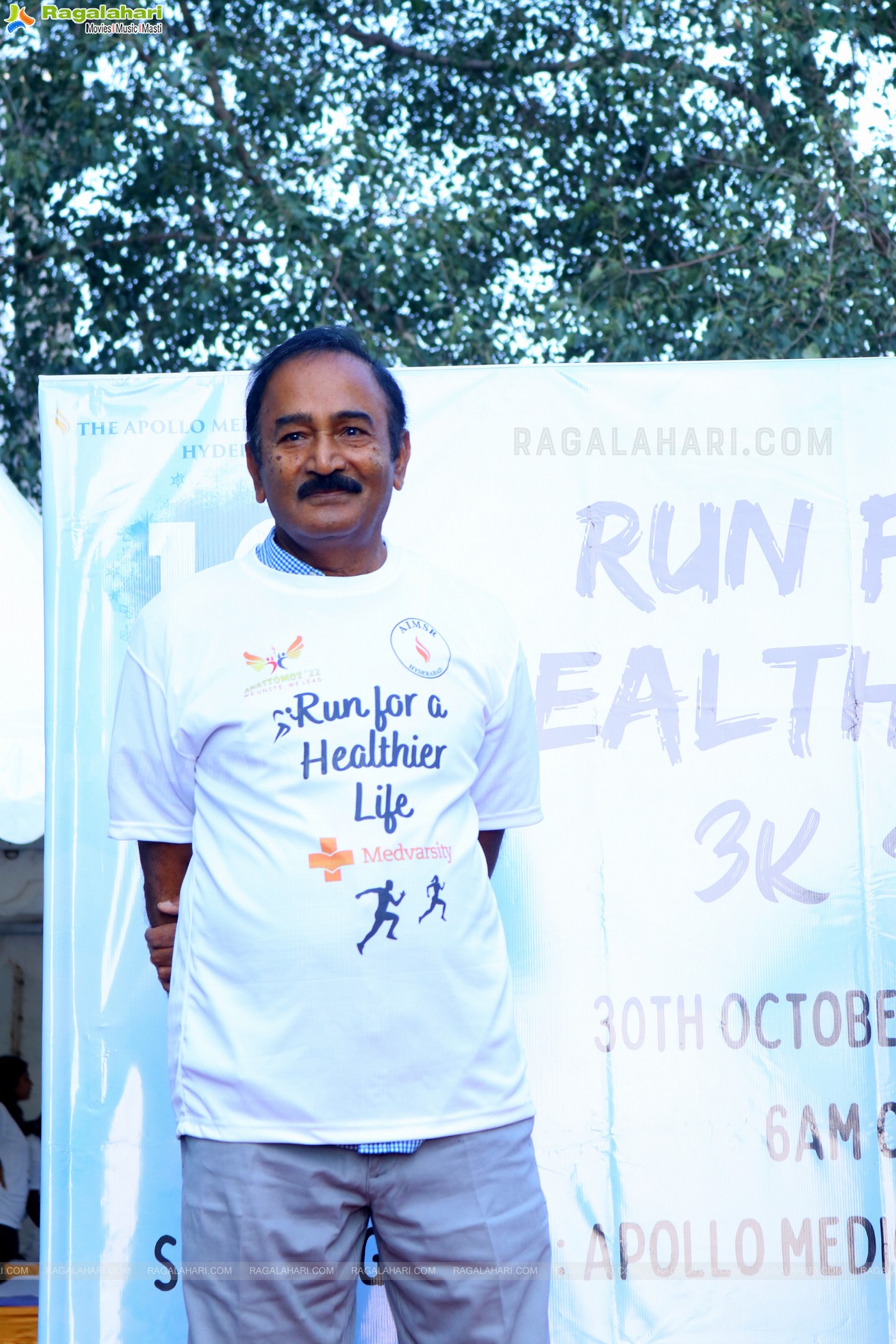 Flag Off of Run To Commemorate The Decennial Celebrations of Apollo Medical College