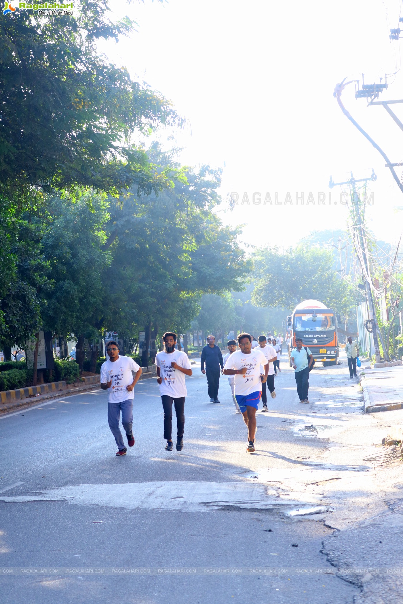 Flag Off of Run To Commemorate The Decennial Celebrations of Apollo Medical College