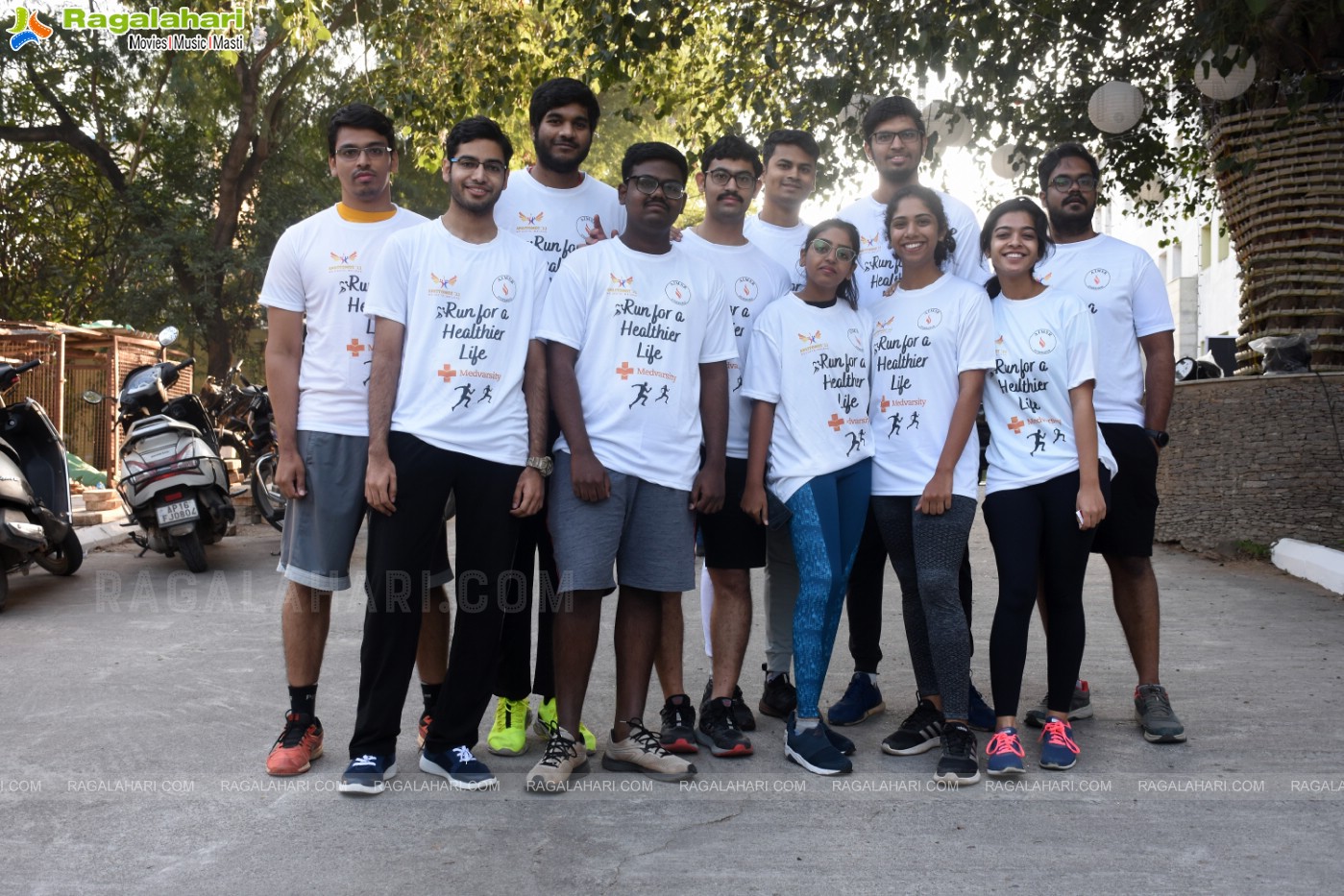 Flag Off of Run To Commemorate The Decennial Celebrations of Apollo Medical College