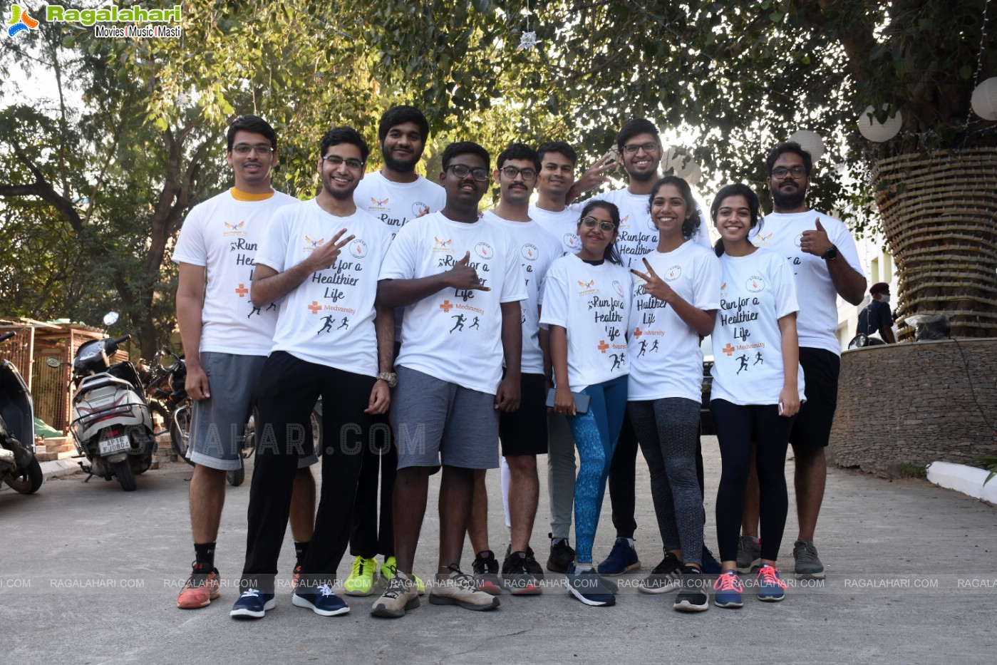 Flag Off of Run To Commemorate The Decennial Celebrations of Apollo Medical College