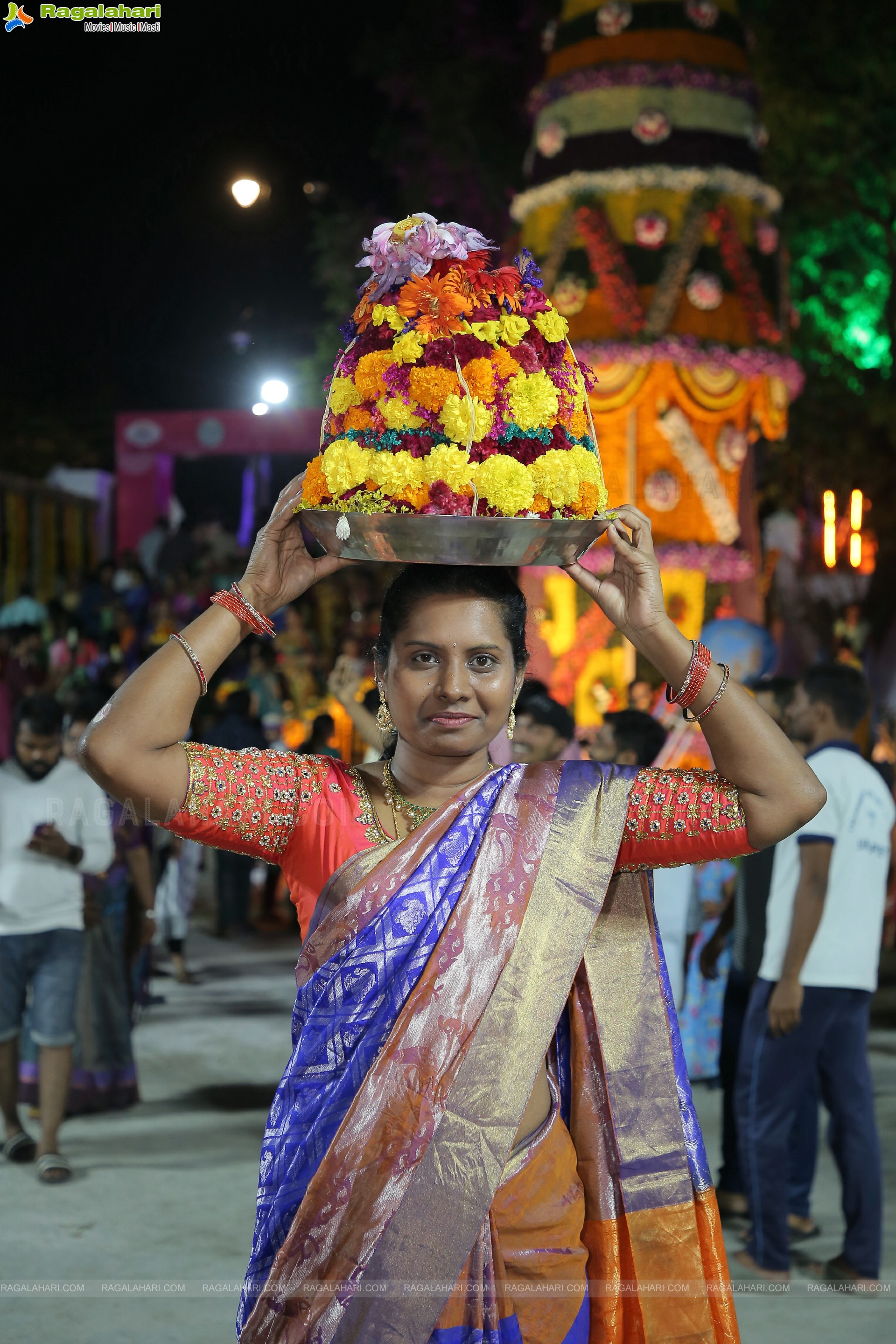 Saddula Bathukamma 2022 Celebrations at Tank Bund, Hyderabad